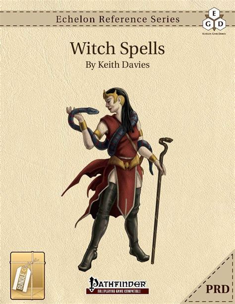 Witch spell liat pathfibder